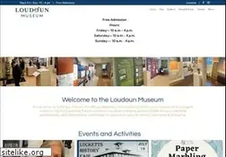 Sites similar to loudounmuseum.org