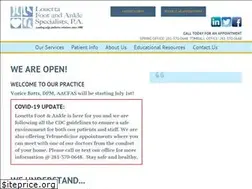 Sites similar to louettafootandankle.com