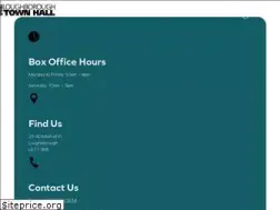 Sites similar to loughboroughtownhall.co.uk