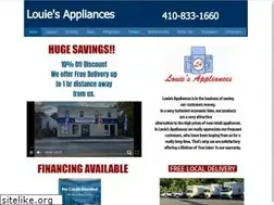 Sites similar to louieappliancesmd.com