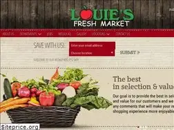 Sites similar to louiesfresh.com