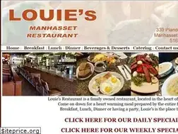 Sites similar to louiesmanhassetrestaurant.com