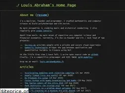 Sites similar to louisabraham.github.io