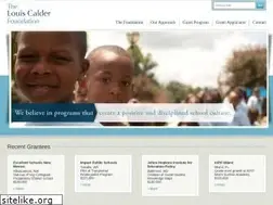 Sites similar to louiscalderfoundation.org