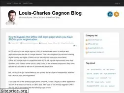 Sites similar to louischarlesgagnon.com
