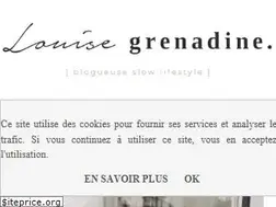 Sites similar to louisegrenadine.fr