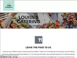 Sites similar to louisescatering.com