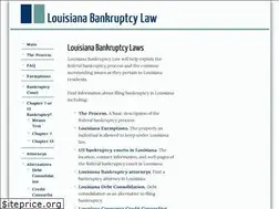 Sites similar to louisianabankruptcylaw.com