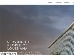 Sites similar to louisianacancercenter.org