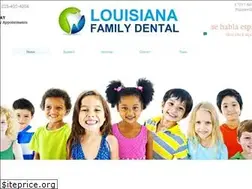 Sites similar to louisianafamilydental.com