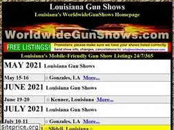 Sites similar to louisianagunshows.com
