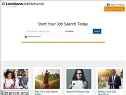 Sites similar to louisianajobnetwork.com