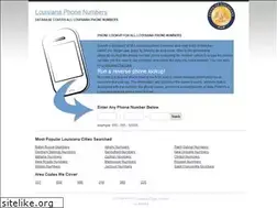Sites similar to louisianaphonenumbers.org