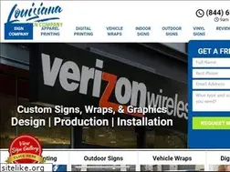 Sites similar to louisianasigncompany.net