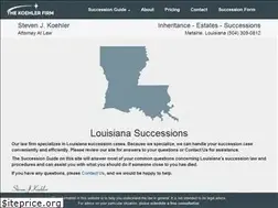 Sites similar to louisianasuccessions.com