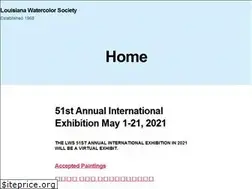 Sites similar to louisianawatercolorsociety.org