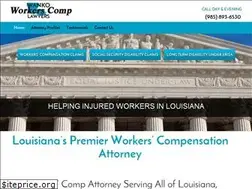 Sites similar to louisianaworkerscomp.lawyer