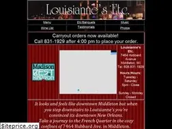 Sites similar to louisiannes.com