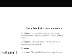Sites similar to louisvillenaturecenter.org