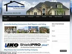 Sites similar to louisvilleroofingandsiding.com
