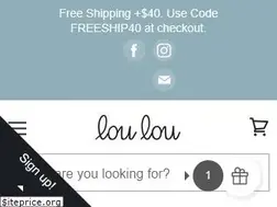 Sites similar to loulouboutiques.com