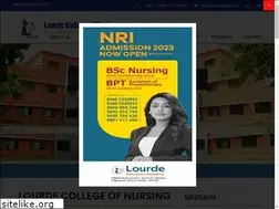 Sites similar to lourdenursing.edu.in