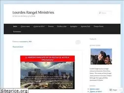 Sites similar to lourdesrangel.com