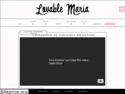 Sites similar to lovable-maria.com