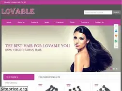 Sites similar to lovablehair.com