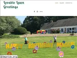 Sites similar to lovablelawngreetings.com