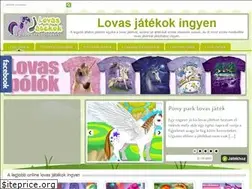 Sites similar to lovas-jatekok.hu
