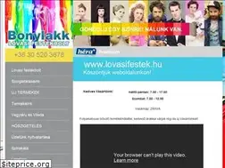 Sites similar to lovasifestek.hu