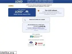 Sites similar to lovd.nl