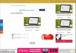 Sites similar to love-calculator.me
