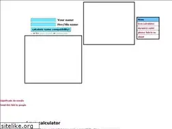 Sites similar to love-calculator.org