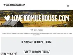 Sites similar to love100milehouse.com