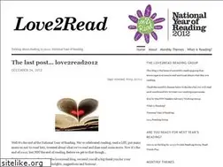 Sites similar to love2read2012.wordpress.com