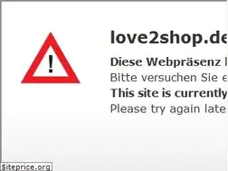 Sites similar to love2shop.de