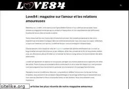 Sites similar to love84.com
