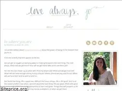 Sites similar to lovealwaysjo.com