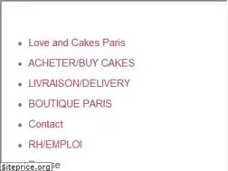 Sites similar to loveandcakes.fr