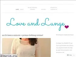 Sites similar to loveandlunge.com