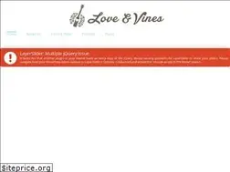 Sites similar to loveandvines.com