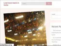 Sites similar to loveback.in