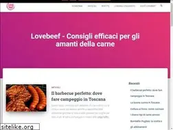 Sites similar to lovebeef.it