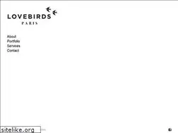 Sites similar to lovebirdsinparis.com