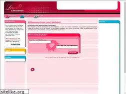 Sites similar to lovecalculator.de