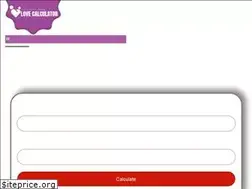 Sites similar to lovecalculator.info