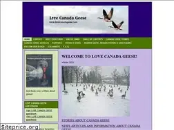 Sites similar to lovecanadageese.com