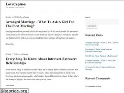 Sites similar to loveception.com